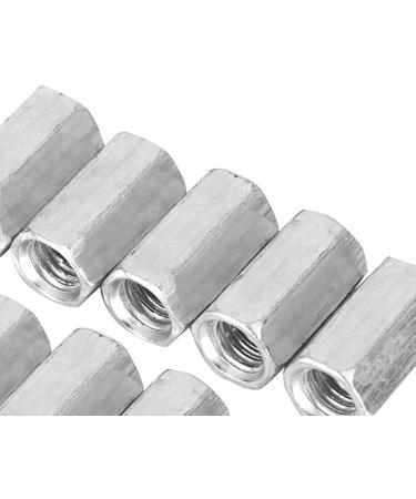 10Pcs M8 Long Rod Nut Hex High Strength Hexagonal Sleeve Nut Standoff Threaded Fasteners for Industrial and Construction Fasteners(M8x20) - Buy Online on GoSupps.com