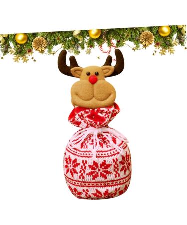 LALAFINA 1pc Christmas Drawstring Bag Christmas Bag Kids Bag Candy Bag Apple Bag Child 1 count (Pack of 1) As Shown - Buy Online on GoSupps.com