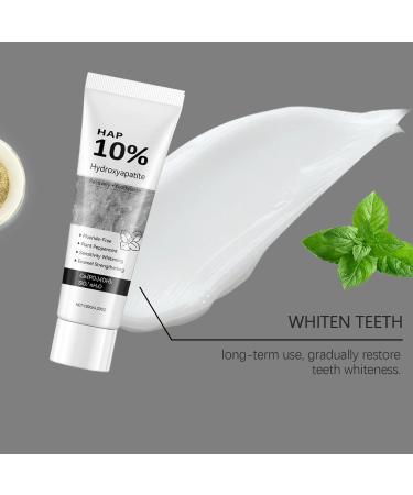  Filvczt Nano Hydroxyapatite Toothpaste Whitening Toothpaste for Teeth Advanced Enamel Protection Restores Gums and Fights Sensitivity Eliminates Bad Plaque and Strengthens 120g for the - Buy Online on GoSupps.com