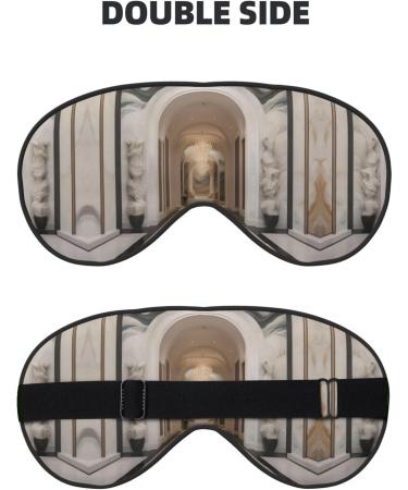 Marble Mural Print Ultra-Soft Eye Mask | Light-Blocking for Comfort & Restful Sleep - International Shipping - Buy Online on GoSupps.com