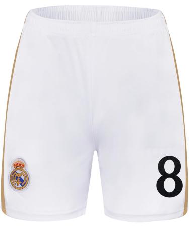 Buy PraiseLight R. Madrid Toni Kroos #8 Kids Jersey 2023/2024 - Youth Soccer Shorts & Socks Set (Size 26 8-9 yrs) - International Shipping Available - Buy Online on GoSupps.com