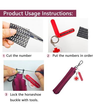 Buy Mini Red Mesh EpiPen Carrying Case - Travel-Friendly Allergy & Diabetes Solution | Fits 1 EpiPen - Buy Online on GoSupps.com