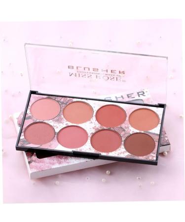 Miss Rose Blush Palette Makeup Blush Cream Palette Face Powder Blusher with 8 Blush 42g Blush Palette Powder Blusher Makeup Palette - Buy Online on GoSupps.com
