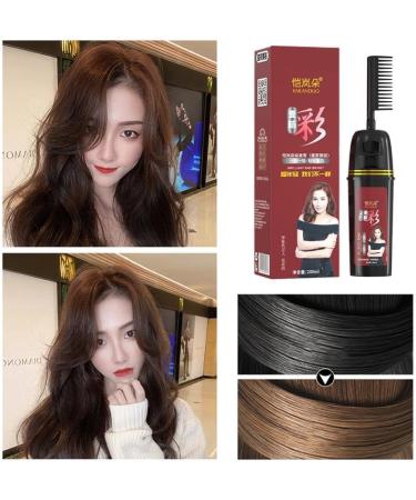 200Ml Colorful Plant Hair Dye Household Easy to Wash With Color Hair Cream Hair Gloss Washing Creme Casting Color Kit G0Y1 Hair Black 1 count Pack of 1 - Buy Online on GoSupps.com