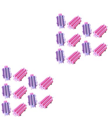 Didiseaon 2pcs Hair Curler Stick Hair Crimper Curling Wand Hair Styling Tools Foam Hair Curlers Sponge Curlers mediumx2pcs Rosyx2pcs