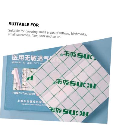 FRCOLOR 500 Pcs Makeup Palette Adhesive Bandages - Makeup Shower Protector Covers for Women | 7x7cm 5 Pcs - Buy Online on GoSupps.com