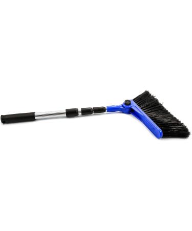 Camco RV Broom and Dustpan Set | Adjustable from 24-52 Inches | Compact Cleaning Kit (43623-A) - Buy Online on GoSupps.com