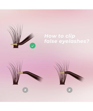 MAEXUS 160PCS False Eyelash Clusters Extensions | DIY Individual Lash Extensions - Bottom Lashes | 20D 0.07C 10-16mm MIX - Buy Online on GoSupps.com