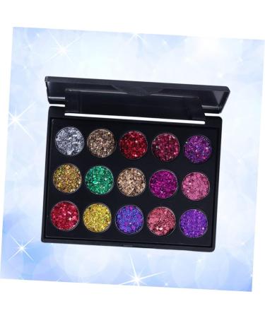 Beavorty 3pcs 15 Eyeshadow Eye Shadow Palettes Makeup Palette Sequins Diamond 1 count (Pack of 1) As Shownx3pcs - Buy Online on GoSupps.com