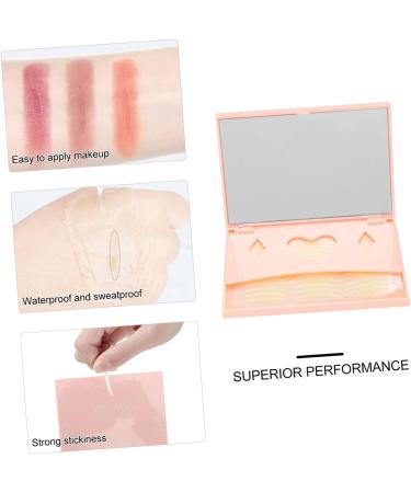 SHERCHPRY 240 Pairs Double Eyelid Tape Eyelid Tape with Mirror Adhesive Tape Invisible Tool M Pink - Buy Online on GoSupps.com