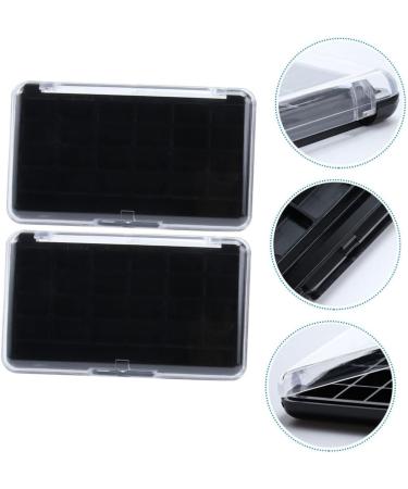 NOLITOY 2pcs 24 Empty Eye Shadow Box Blush for Cheeks Cosmetic Case Magnetic Paint - Buy Online on GoSupps.com