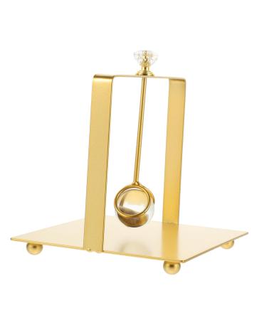 Tissue Dispenser Stand Holder Holdergolden Crystal Windproof Golden Dinner Serviette Tabletop Rack Golden 15.00X13.50X13.50CM