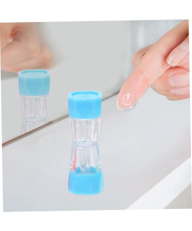 Solustre 5-Pack Contact Lens Containers - Colored & Fake Lenses Travel-Friendly Makeup Remover | Durable ABS Plastic - Buy Online on GoSupps.com