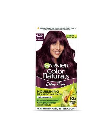 Garnier Color Naturals Shade 4.20 Wine Burgundy 125 gm