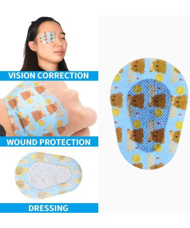 Buy Andicage Cartoon Self-Adhesive Eye Flaps for Kids - Disposable Amblyopia Pads for Lazy Eye Soft Material 60 Pieces - International Shipping Available - Buy Online on GoSupps.com
