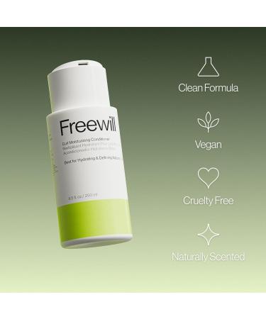 Freewill Curl Moisturizing Conditioner - Nourish & Define Curls Hydrating Shine 8.5 oz for Healthier Curly Hair - Ship Internationally - Buy Online on GoSupps.com