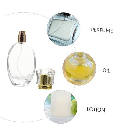 Ipetboom 1pc Spray Perfume Bottle Clear Spray Bottle Mini Perfume Bottle Clear Container with Lid Spray Mist Bottle Refillable Mist Container Perfume Container Portable Crystal Bottle Glass - Buy Online on GoSupps.com