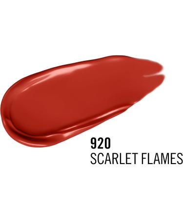 Rimmel London Lasting Mega Matte Liquid Lipstick Long-Lasting Hydrating Vegan Formula - 920 - Scarlet Flames 7.4ml - Buy Online on GoSupps.com