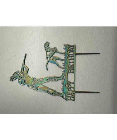 Hunter Hunting Dog Cake Topper Birthday Cake Topper - Buy Online on GoSupps.com