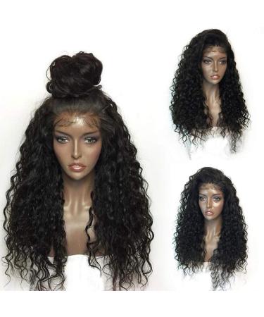 Wig for Women: Long Black Synthetic Wavy & Curly Cosplay Hair | 60s 70s 80s Styles - Buy Online on GoSupps.com