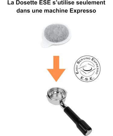  HOP CAFE ESE Coffee Pods - Speculoos Flavored - 25 Bulk Espresso Pods - Buy Online on GoSupps.com