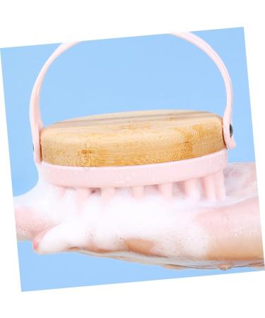 Bcoath Pink Shampoo Brush - Scalp Massager & Washer | 8.4x8x7.4cm | Ideal for Hair Care & Scalp Peeling - Buy Online on GoSupps.com