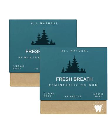 Underbrush Remineralizing Gum Underbrush Remineralizing Chewing Gum Organic Mastic Mint Miracle and Cinnamon Gum CubesRemineralizing Chewing Gum Remineralizing Chewing Gum
