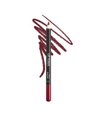 kiss new york Professional Slim Lip Pencil  Creamy Soft Lip Liner  Smooth Long-Lasting Rich Lip Color  Natural Lip Makeup  Water-Resistant Lip Crayon (Deep Cherry)