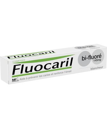 Fluocaril Bi-Fluorinated Whiteness Toothpaste 75ml - Whitening & Cavity Protection | Buy Internationally - Buy Online on GoSupps.com
