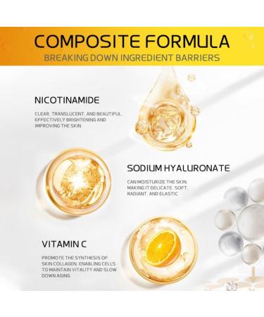3PCS VitaminC Anti-Wrinkle Essence Tighten Sagging Removal Firming Deep Moisturizing Forehead Instant Wrinkle Remover Sensitive Serum - Buy Online on GoSupps.com