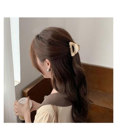 VinBee 3 PACK Hair Claw Clips - Cellulose Acetate Cutout Tortoise Shell Barrettes - Stylish Hair Accessories for Women and Girls - Buy Online on GoSupps.com