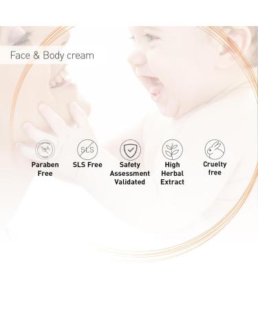 Moraz Baby Face and Body Cream - Soothing Baby Skin Care with Jojoba Oil | 3.4 oz - Prevent Dry Skin & Irritation - Buy Online on GoSupps.com