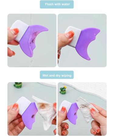 Fiakup Eyelash Brushes | Eye Brushes for Liner - Blending Brushes Angled Eyeliner Brush Eye Makeup Tool Lash Wand Brush for Makeup Application - Buy Online on GoSupps.com