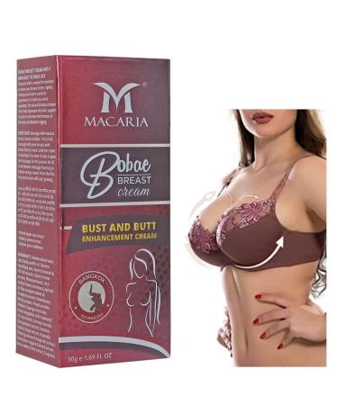 MACARIA Bobae Breast Firming and Lifting Cream - Natural Enlargement Gel Fast - Reshape and Enhancement Bust Firming and Lifting Breast Lift Cream for Bigger Breast Beautiful Sexy Breast Bust Boobs lovers mood