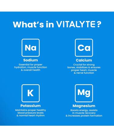 Vitalyte Electrolyte Powder - Isotonic Drink Mix for Hydration & Energy - 35 oz, 40 Servings - Rehydration Supplement for Men, Women, Sports - Cool Citrus Flavor - Buy Online on GoSupps.com