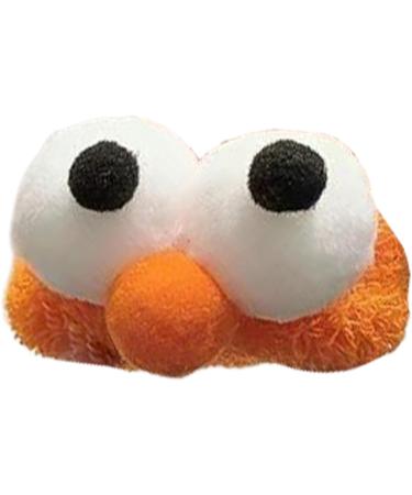 Funny Hair Clips | Ponytail Holders - High Elasticity Big Eyes Funny Hair Ties Girls Daily Hair Accessories For Playful Styles & Firm Grip Orange - Buy Online on GoSupps.com