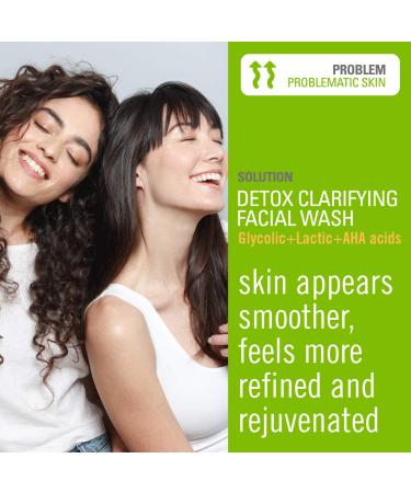 GOLDFADEN MD Detox Clarifying Facial Foaming AHA Cleanser | Purifying w/Glycolic Acid Lactic Acid & our Detox ComplexTM | 4 fl oz 4 Fl Oz (Pack of 1) - Buy Online on GoSupps.com