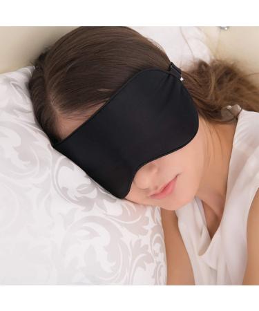 JEFlex Natural Silk Sleep Mask - Ultra-Smooth Blindfold for Deep Rest - Buy Online on GoSupps.com