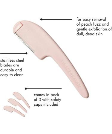 TWEEZERMAN Facial Scrub Skin Remover Facial Hair Remover Pink - Buy Online on GoSupps.com