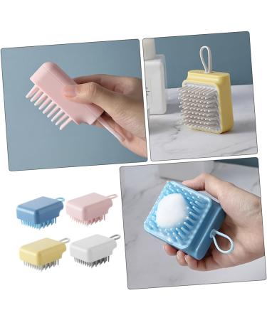 Buy Magiclulu Silicone Shampoo Brush - 12-Pack Scalp Massager & Limestone Remover for Baby Shampoo - Multifunction Hair Care Tool - Buy Online on GoSupps.com
