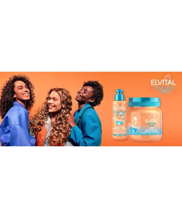 L'Or al Paris Elvital Leave-in Conditioner for Defined Curls - Anti-Frizz Hair Cure 200ml | Dream Long Curls - Shop Now! - Buy Online on GoSupps.com