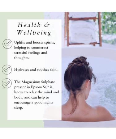 Absolute Aromas Epsom De-Stress Bath Salts 300g - Magnesium Sulphate infused with a 100% pure blend of bergamot chamomile incense jasmine and sandalwood essential oils - Buy Online on GoSupps.com