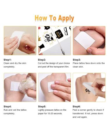 Preschool Graduation Temporary Tattoo Stickers - Graduation Party Decorations 2022 - Buy Online on GoSupps.com