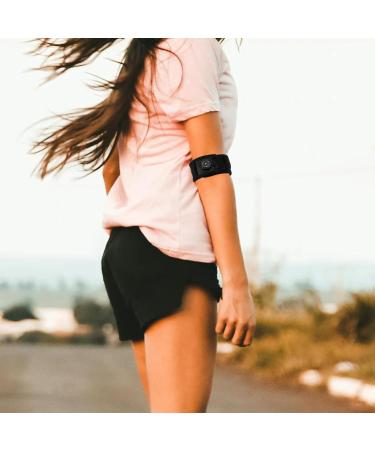 Milisten Adjustable Elbow Pads & Arm Brace Support for Sports - Fitness Tennis Volleyball & Basketball - Forearm Protector in Black - Buy Online on GoSupps.com