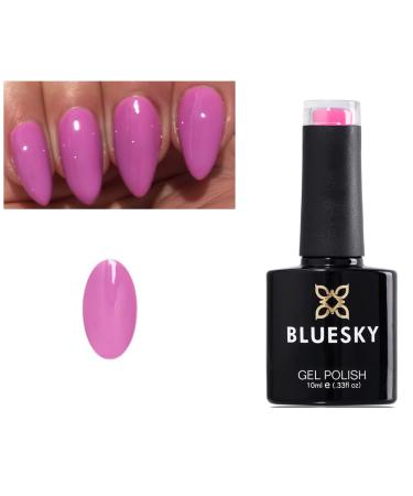 BLUESKY Gel Polish PURPLE LILAC DELIGHT UV LED A60 Soak Off 10ml (Requires Drying Under UV / LED Lamp)