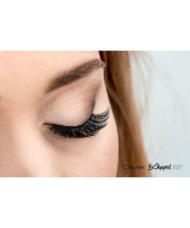 Shop B-Curl Clavier Artificial Eyelashes in Tufts | 10 Lashes per Tuft | Multi-Dimensional Effect | Lengths 6-14 mm - Buy Online on GoSupps.com