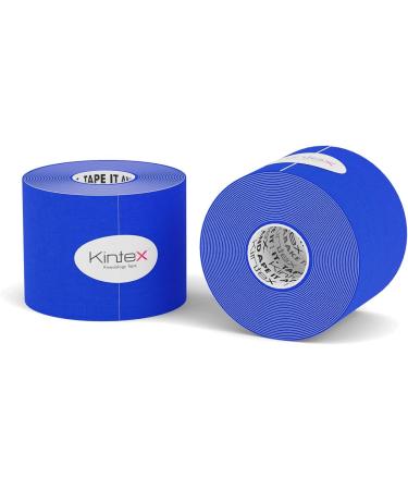 Kintex Kinesiology Tape Classic 5cm x 5m - Skin-Friendly Waterproof Physio Tape for Sports & Physiotherapy - Dark Blue - Buy Online on GoSupps.com