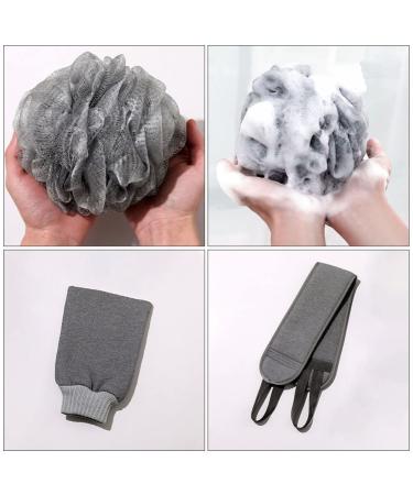 FOMIYES Bath Towel Set - Loofah Gloves Body Scrubbers & Massage Tools for Luxurious Shower Experience | Buy Internationally - Buy Online on GoSupps.com