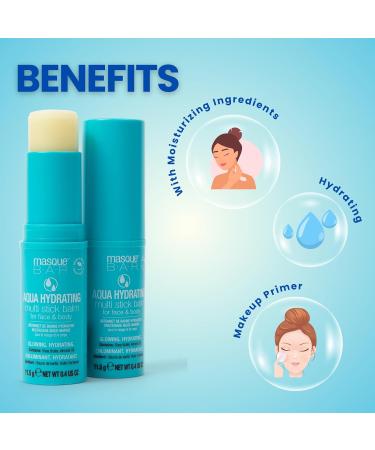 masque BAR Multi Balm Stick - Hydrating & Anti-Wrinkle Moisturizer for Face Body & Undereye | Korean Beauty Stick with Shea Butter Almond Oil & Sunflower Seed Oil - Buy Online on GoSupps.com