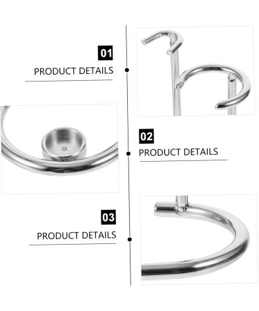 Magiclulu 3-in-1 Razor Holder & Brush Organizer - Men's Shaver Kit | Premium Safety Razor & Zinc Alloy Bracket for Efficient Shaving - Buy Online on GoSupps.com